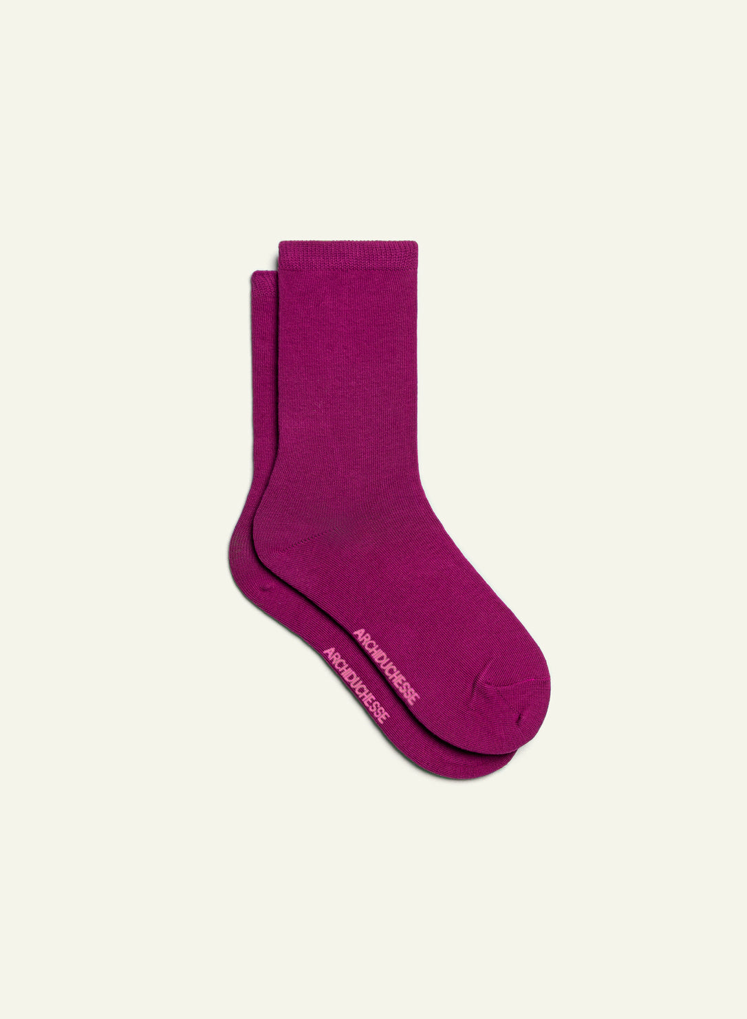 Chaussettes courtes Aubergine - vue 5 - Archiduchesse