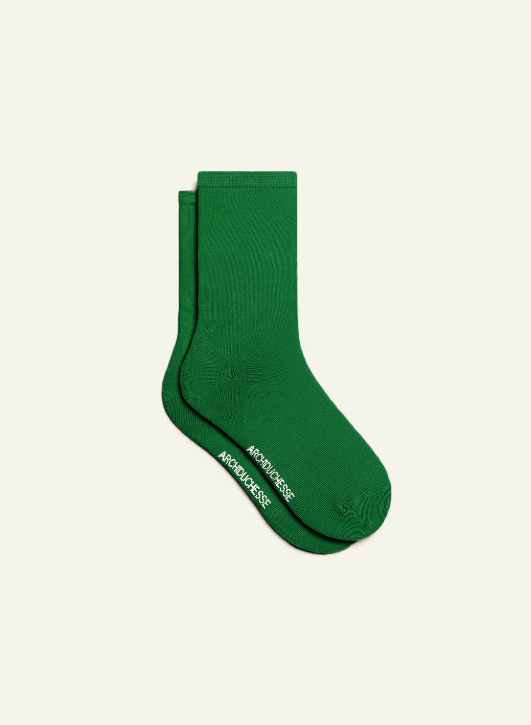 Chaussettes courtes Vert anglais - vue 2 - Archiduchesse