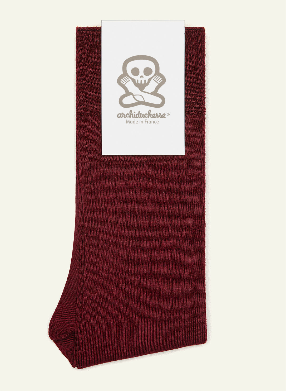 De Luxe Burgundy red - Made in France - 5