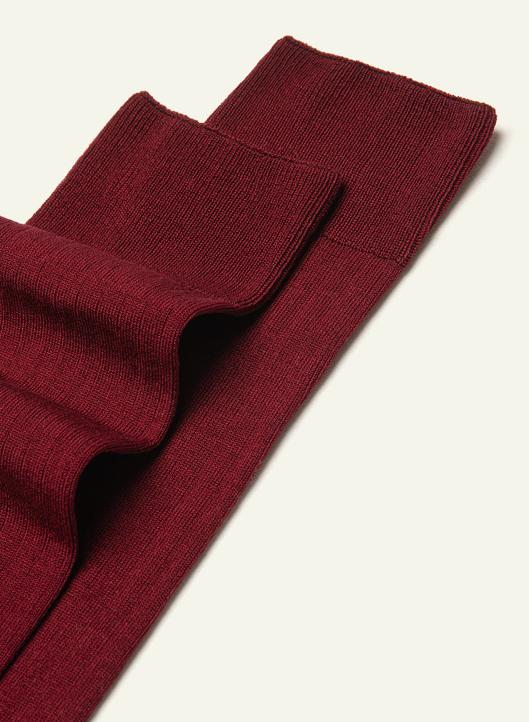 Chaussettes de luxe Bordeaux - vue 3 - Archiduchesse