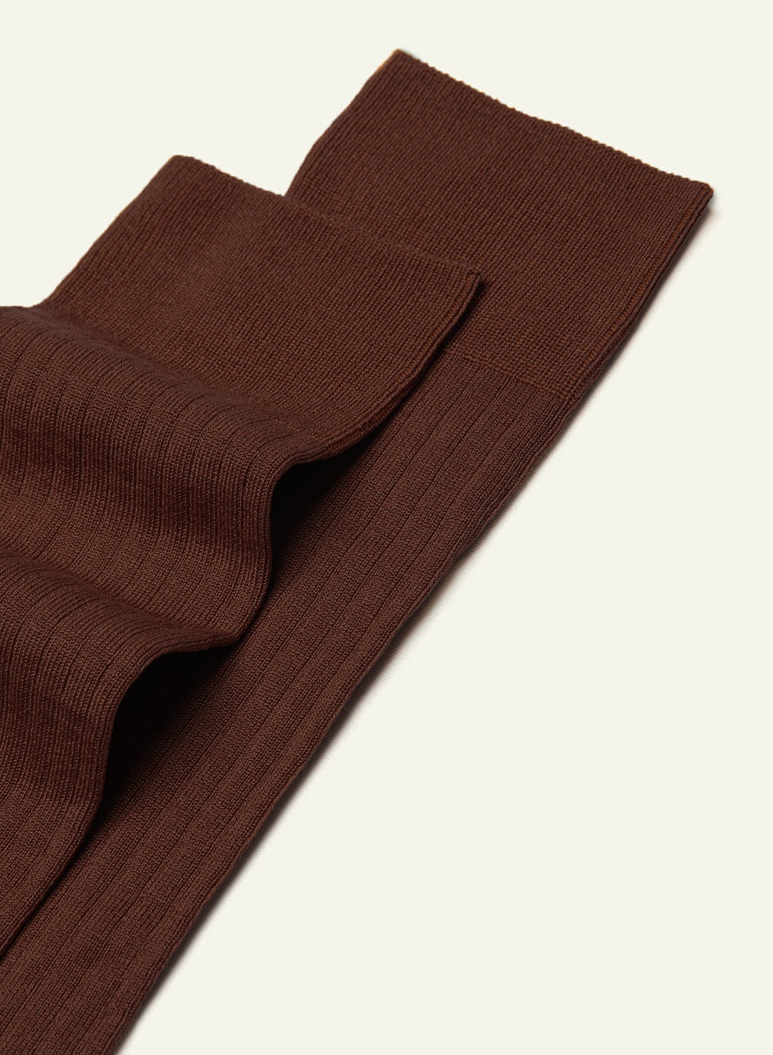Chaussettes de luxe Jean Marron - vue 3 - Archiduchesse