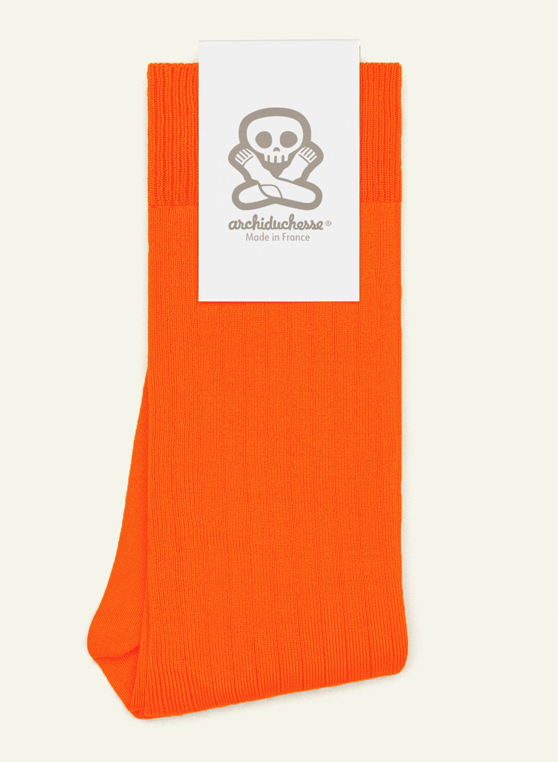 Chaussettes de luxe Orange Ô Désespoir - vue 5 - Archiduchesse
