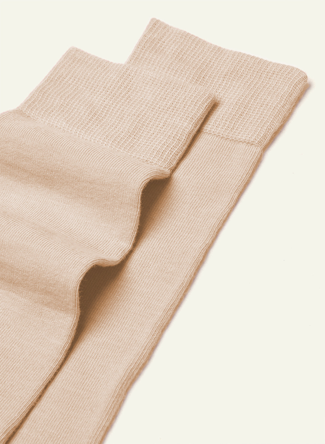 Chaussettes de ville Beige café au lait - vue 3 - Archiduchesse