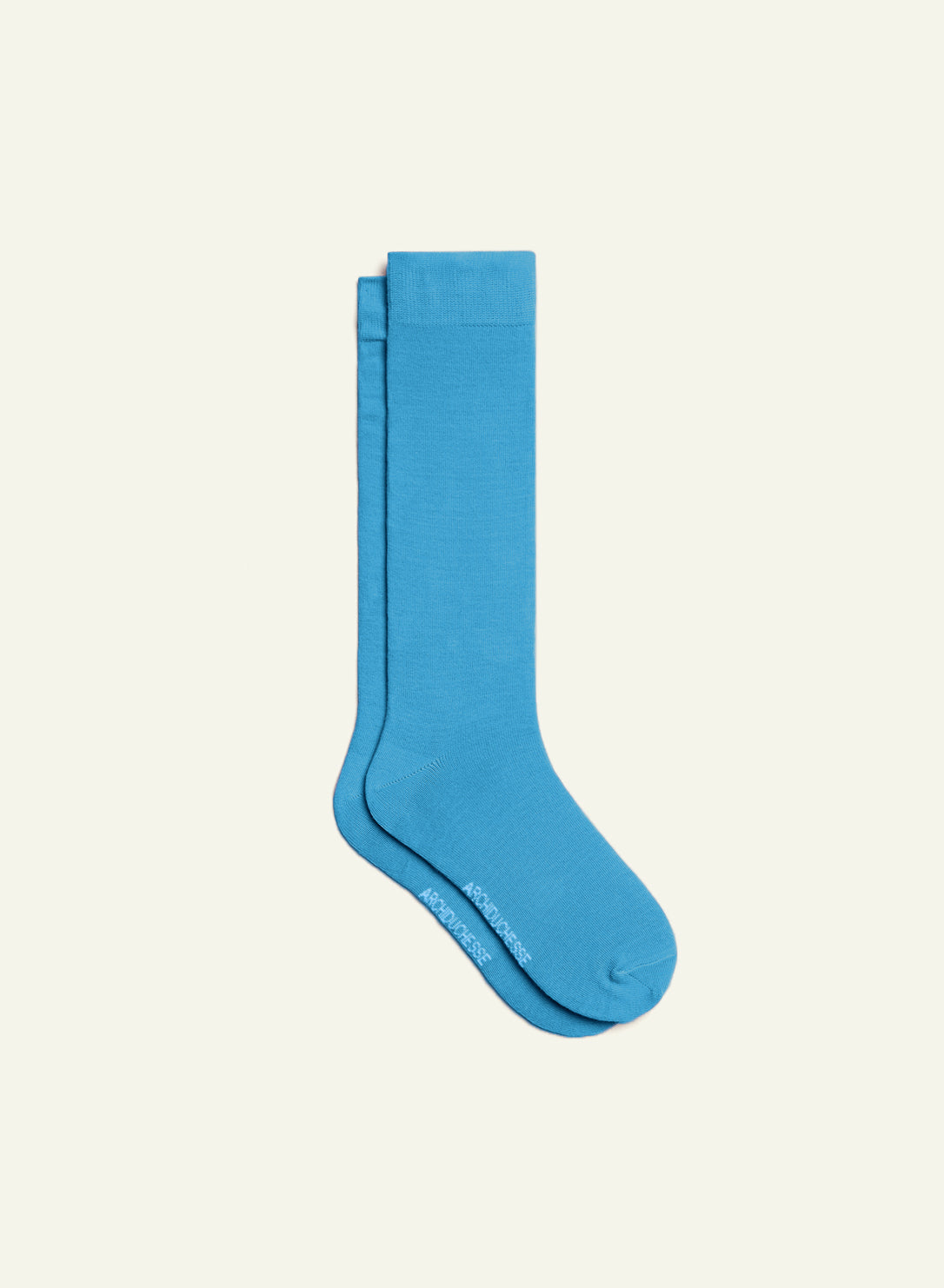 Chaussettes de ville Bleu gitanes - vue 2 - Archiduchesse