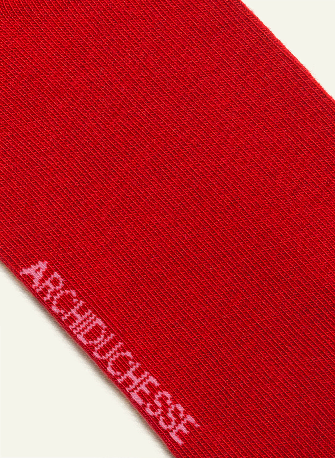 Chaussettes de ville Rouge cardinal - vue 4 - Archiduchesse