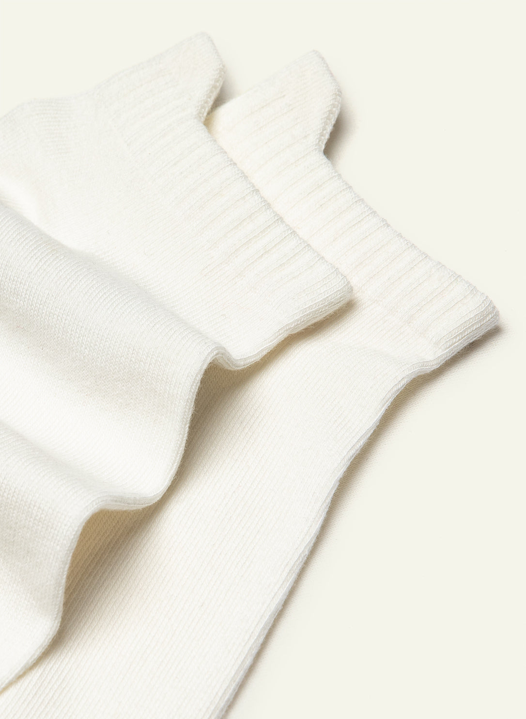 Socquettes Blanc mouton - vue 3 - Archiduchesse