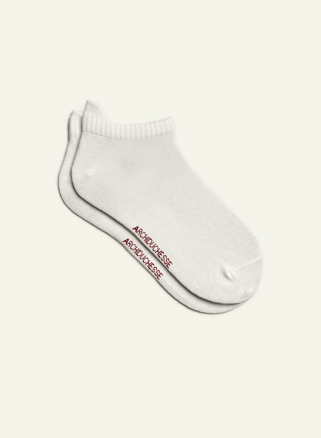 Socquettes Blanc mouton - vue 2 - Archiduchesse