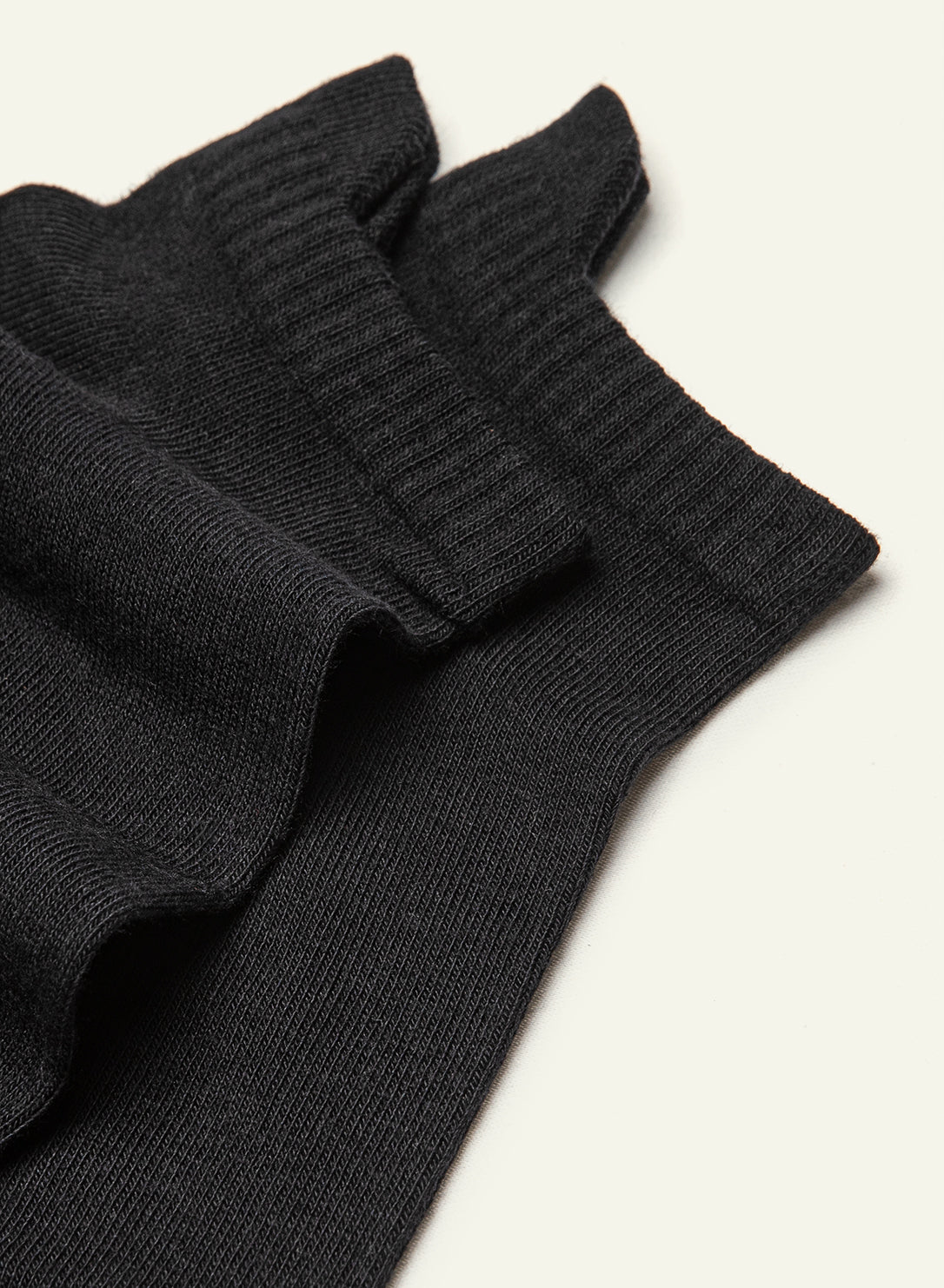 Socquette Noir réglisse - Made in France - 3