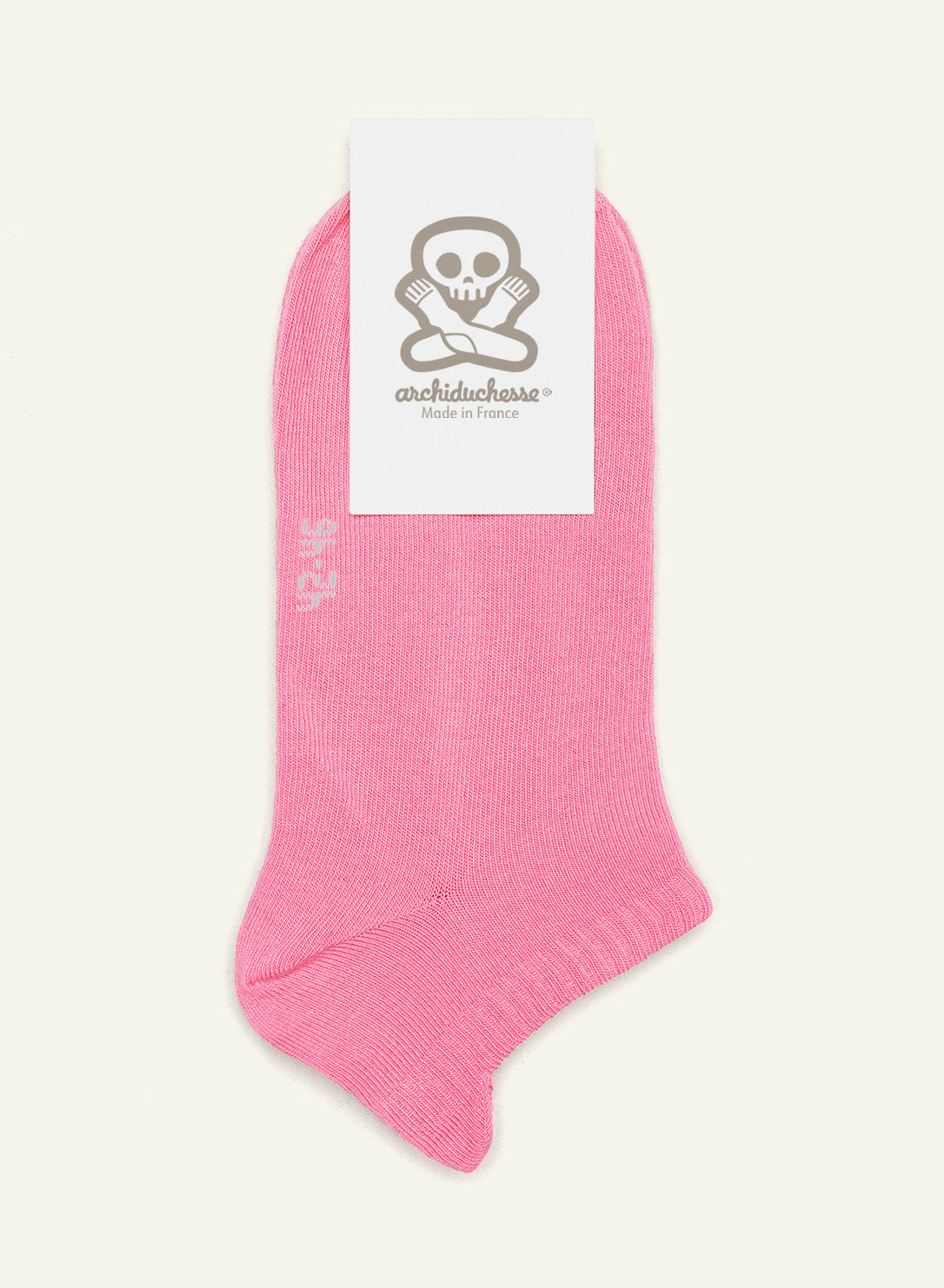 Socquette Panther pink - Made in France - 6