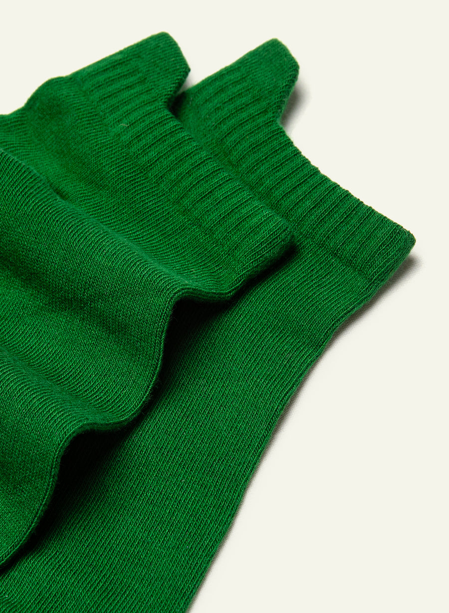 Socquettes Vert anglais - vue 3 - Archiduchesse