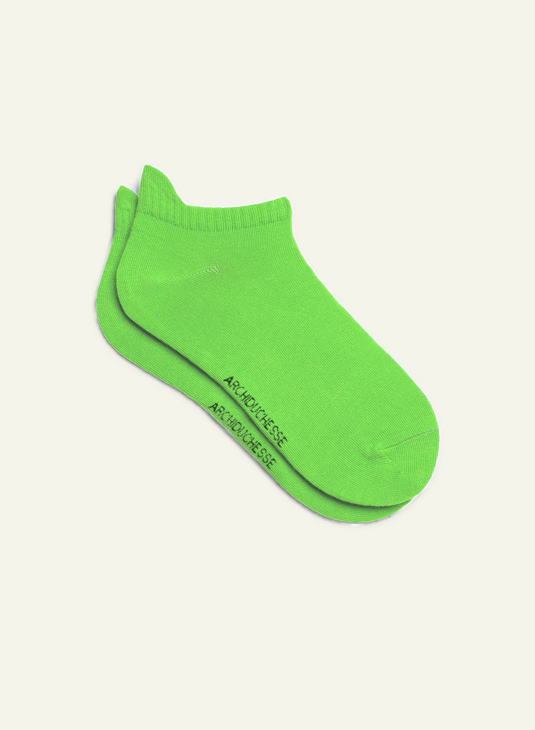 Socquette Vert pomme - Made in France - 2