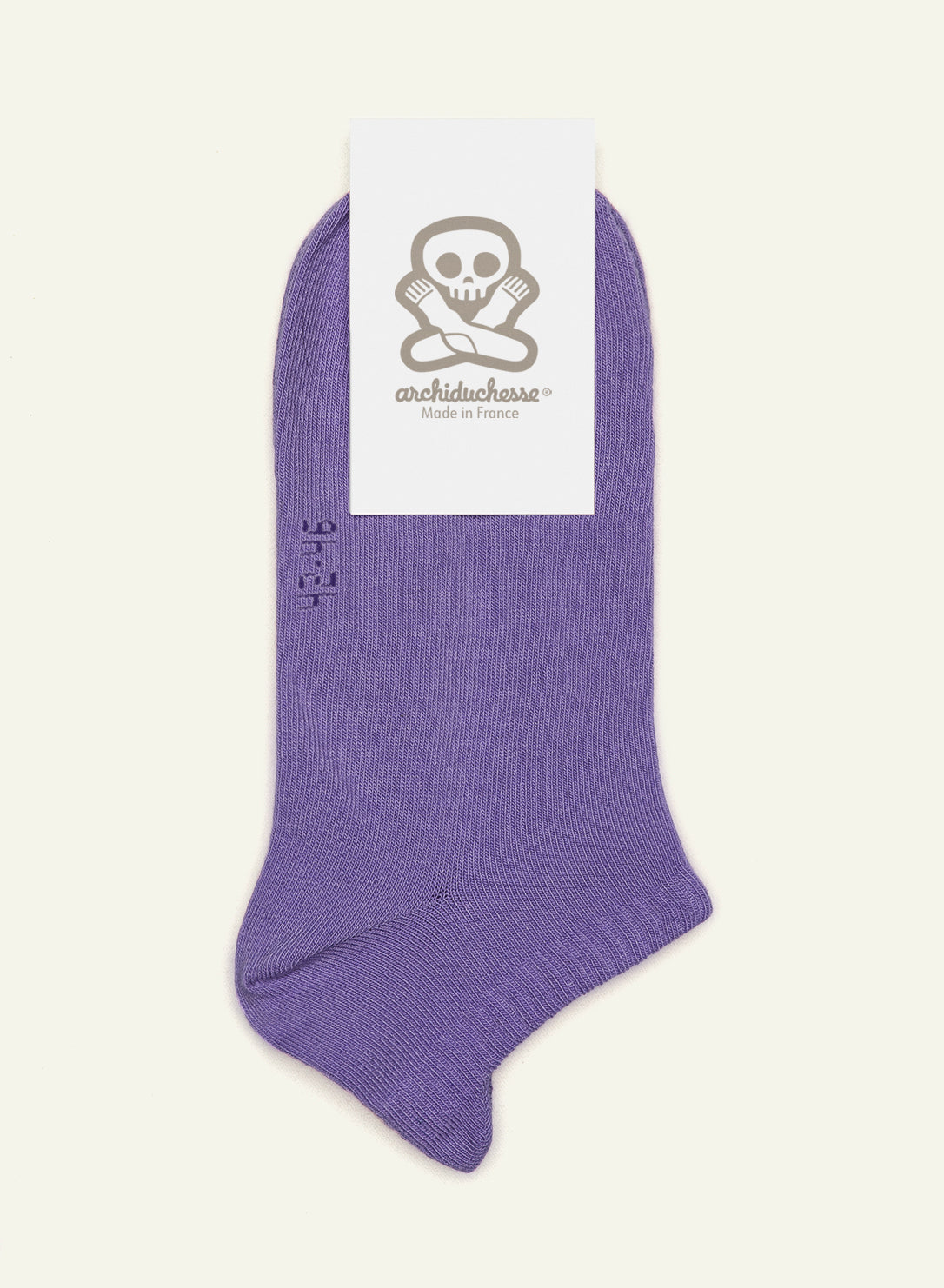Socquette Lavendel - Made in France - 5