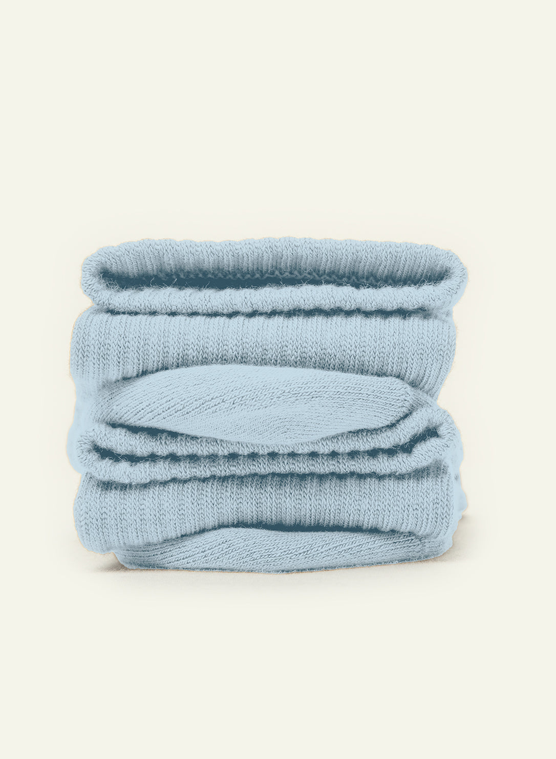 Bouclette Bleu Guimauve - Made in France
