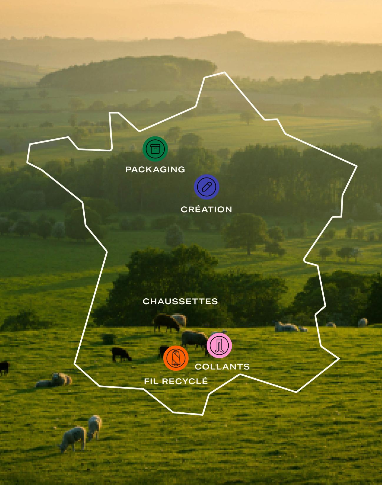 carte de France fabrication ARCHIDUCHESSE