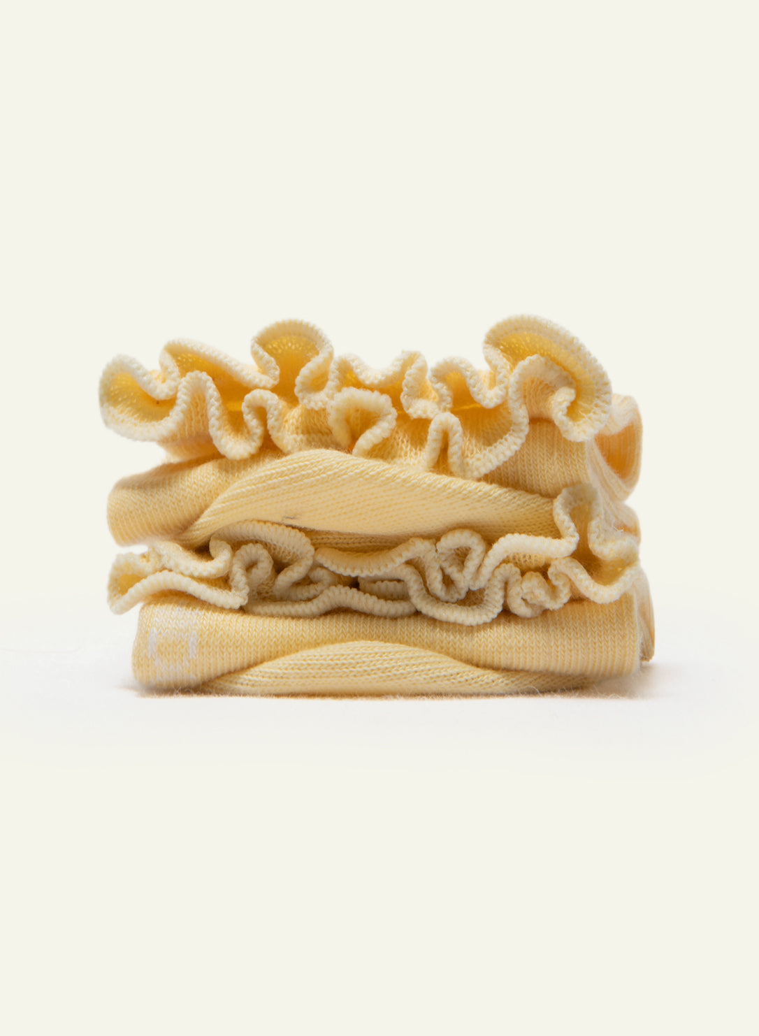 Buttercup Yellow Frilly Socks