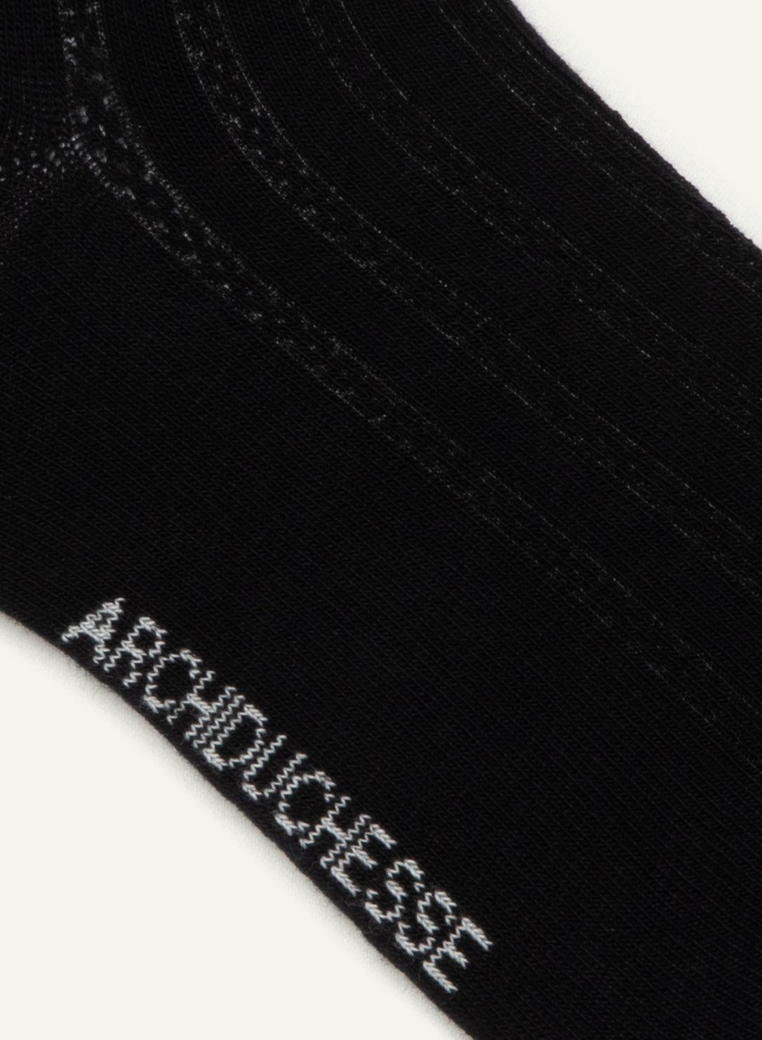 Liquorice Black Frilly Socks