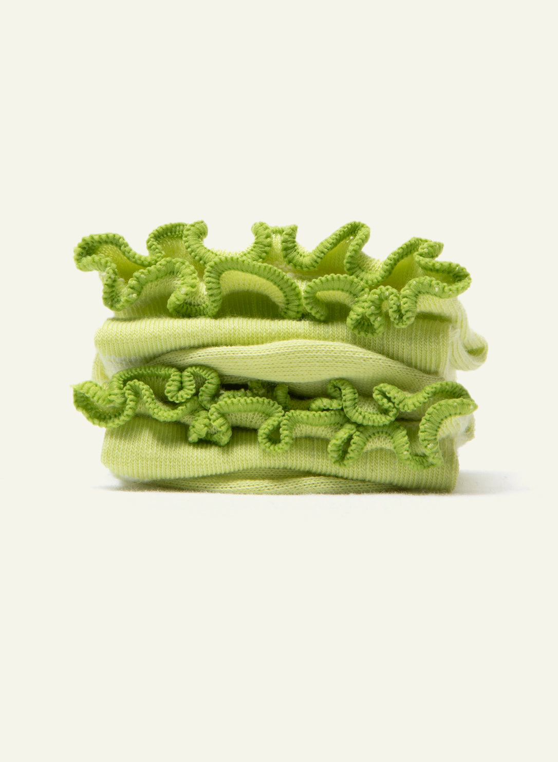 Light Green Frilly Socks