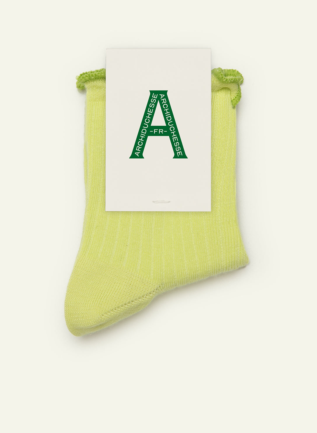 Light Green Frilly Socks