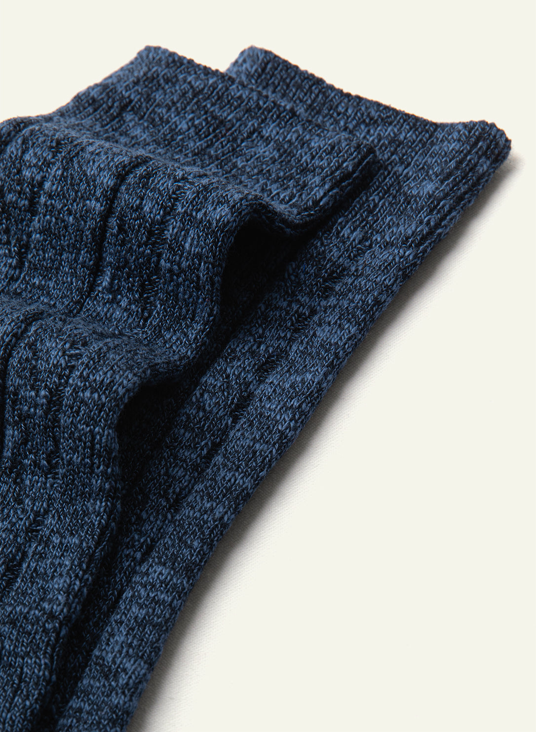 Cocooning D'hiver Bleu Chiné - Made in France - 4