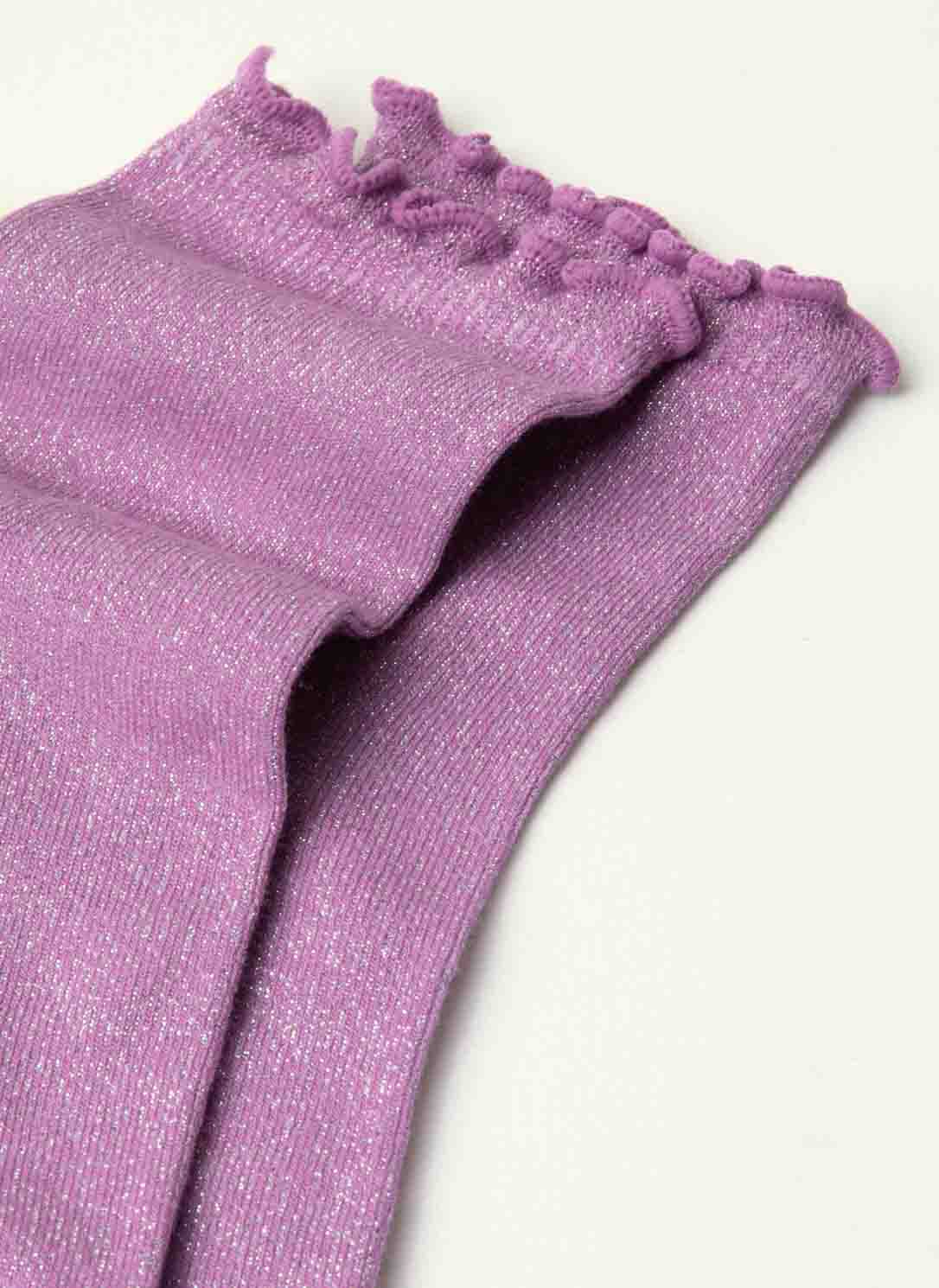 Collerettes Collerettes Lilas pétillante - Made in France - 5
