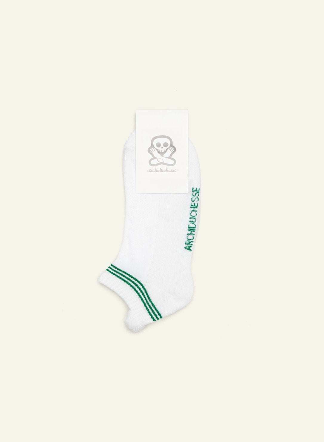 Chaussettes bouclette Sportif du dimanche vert - vue 3 - Archiduchesse