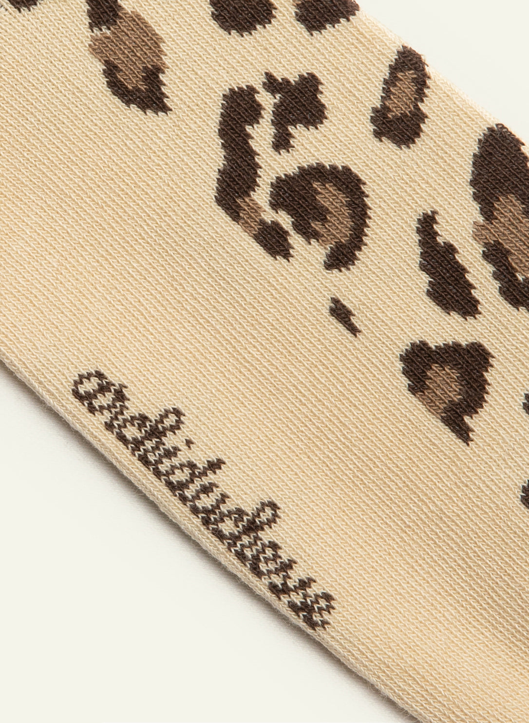 Fantaisie-Lurex Léopard Scintillante Miel - Made in France - 5