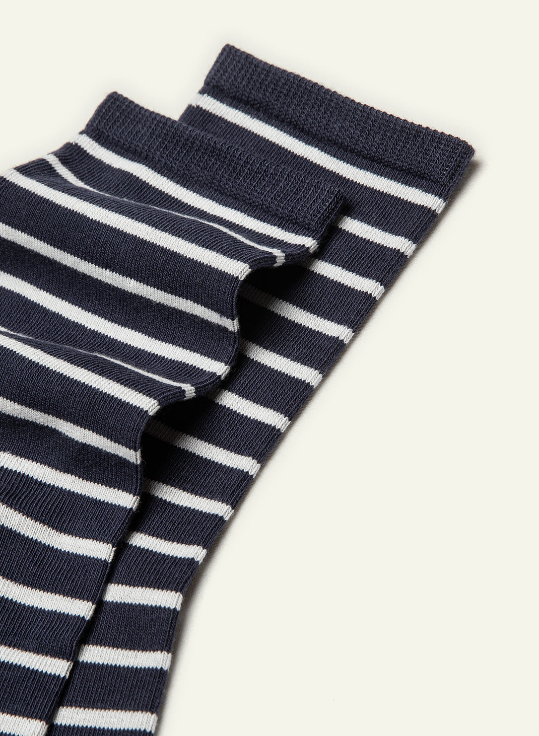 Chaussettes fantaisie courtes Courte Bénodet Bleue - vue 3 - Archiduchesse