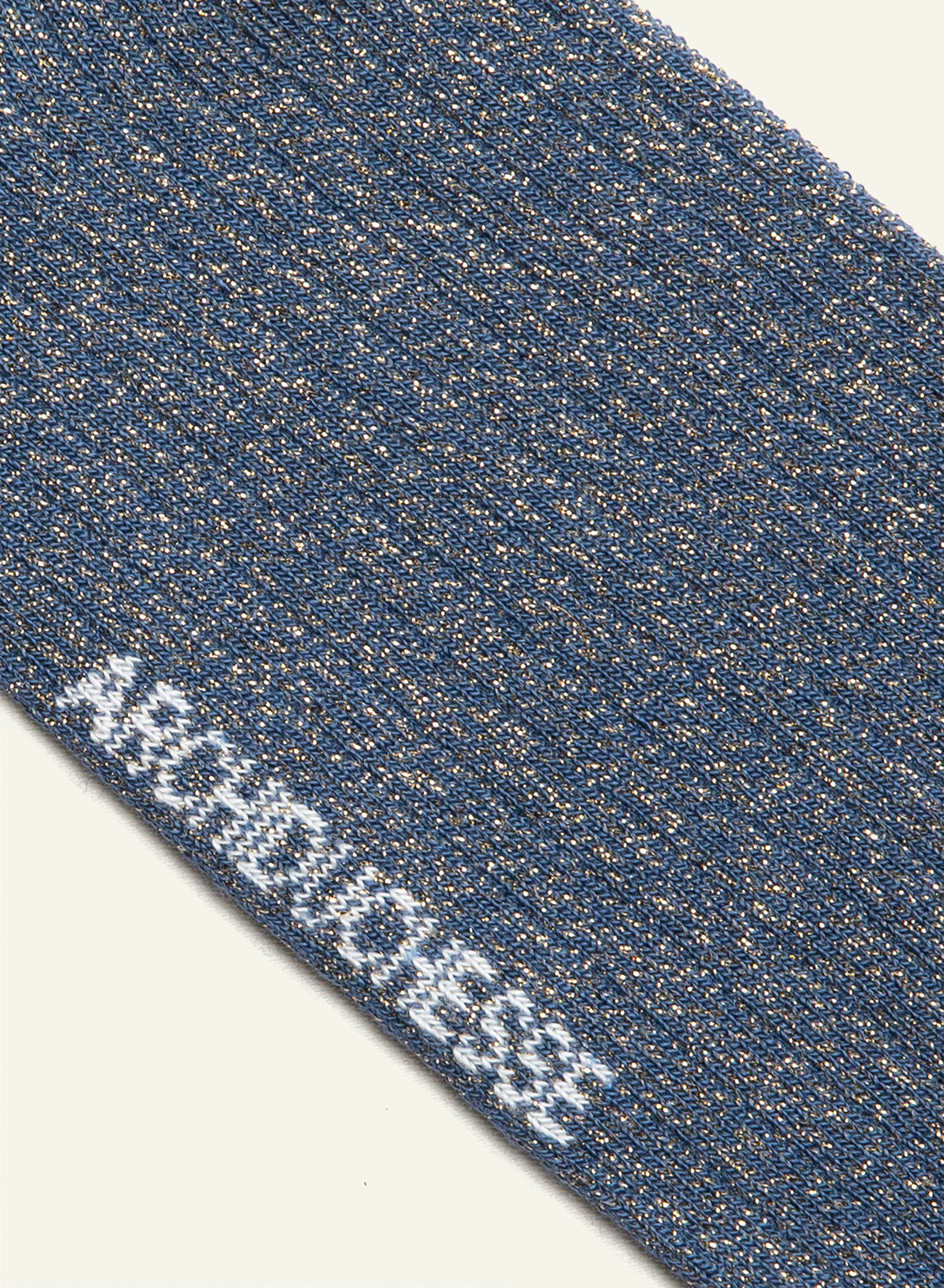 Lurex Pailletée Bleu de Nîmes - Made in France - 5