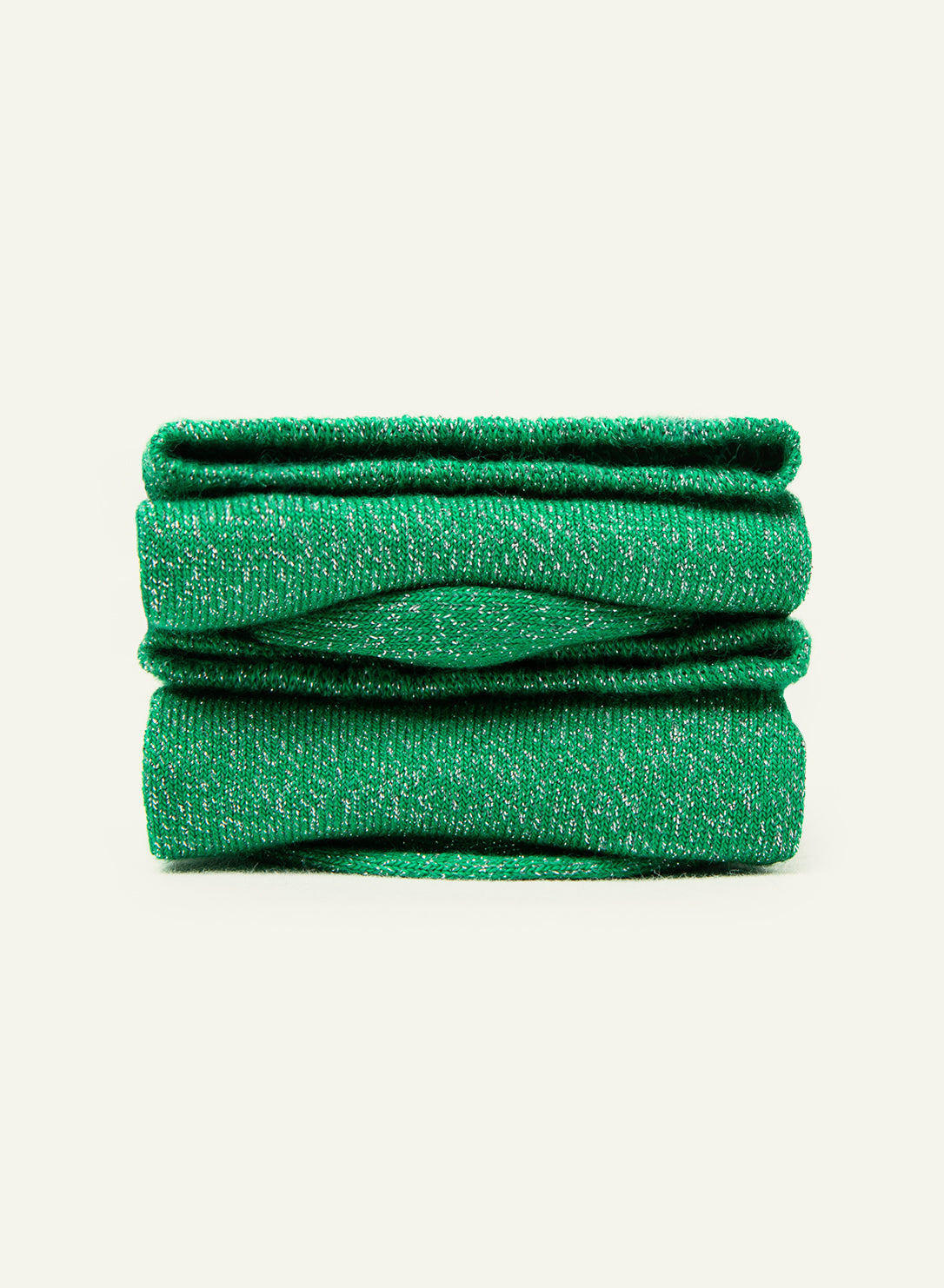 Pailletée Menthe - chaussettes à paillettes Archiduchesse