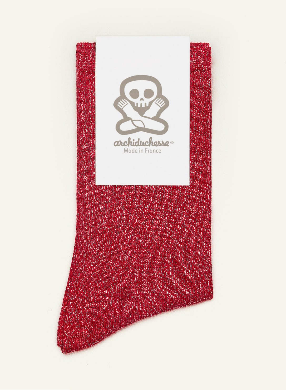 Lurex Pailletée Rose des bois - Made in France - 3