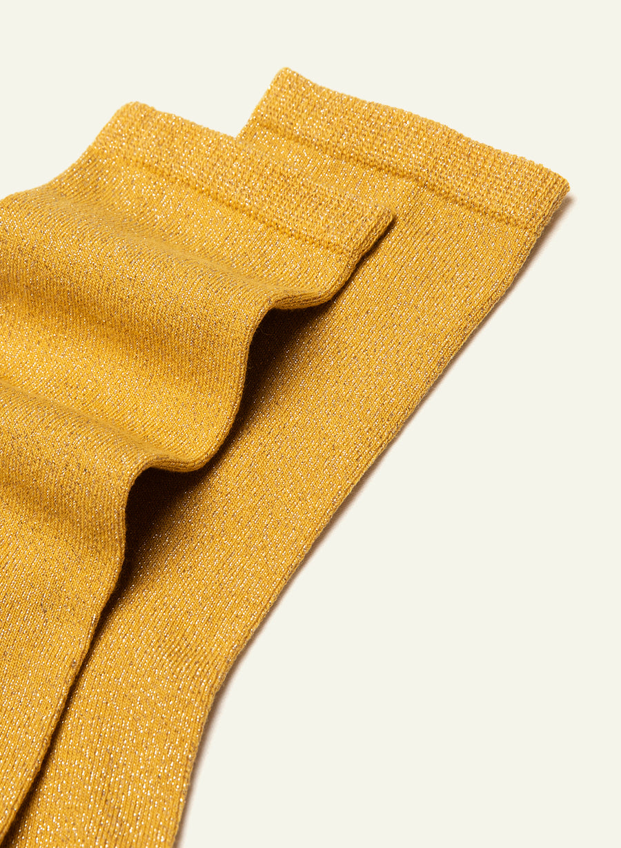 Chaussettes pailletées Pailletée soleil - vue 4 - Archiduchesse