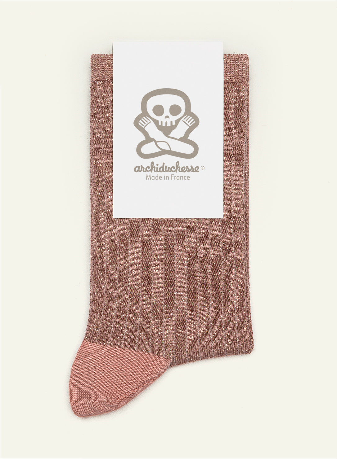 Pailletée rose macaron