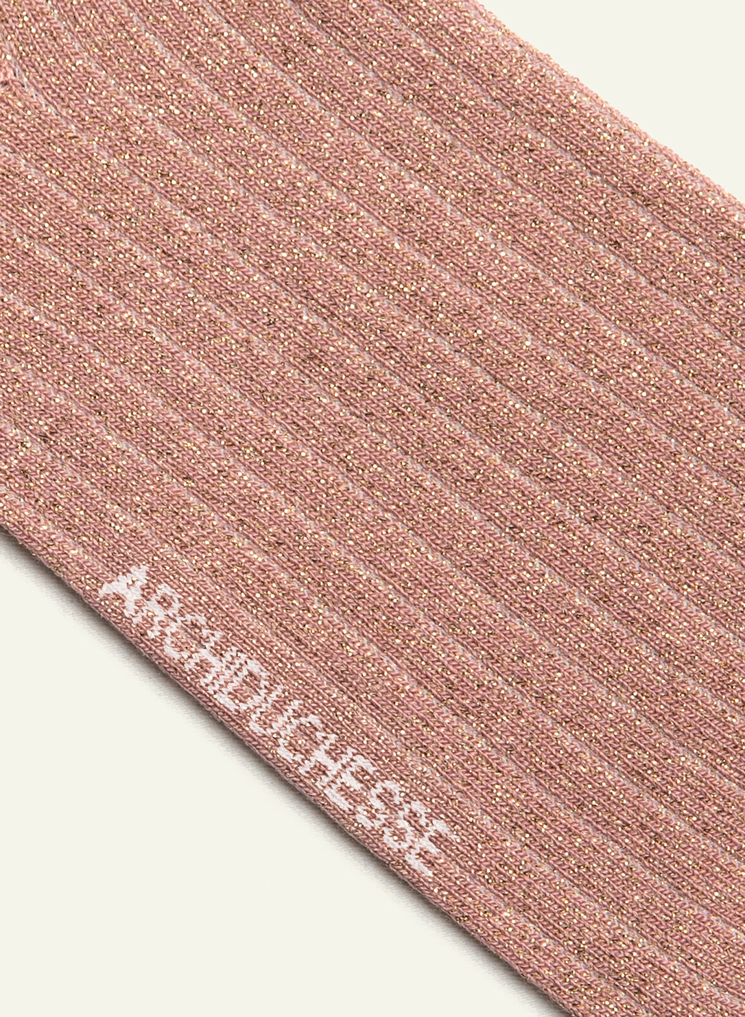 Lurex Pailletée rose macaron - Made in France - 5