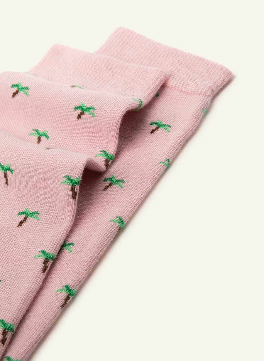 Chaussettes fantaisie Coco Cool rose - vue 5 - Archiduchesse