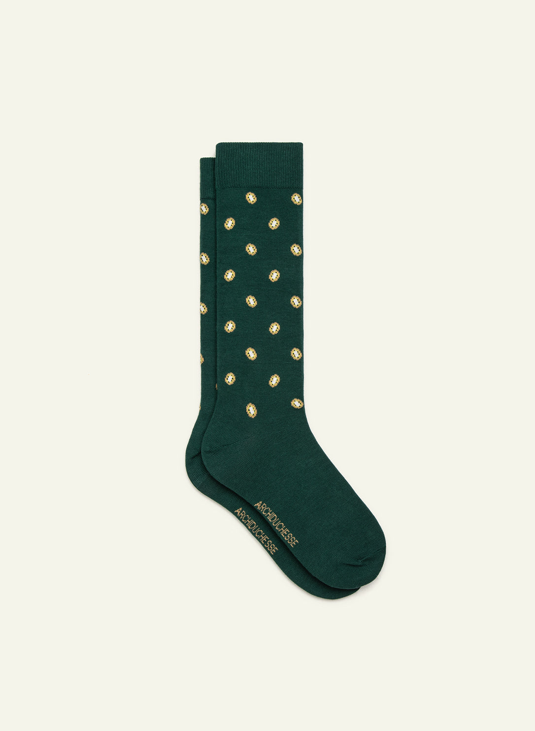 Fantaisie - Hautes Kiwi Twist Vert - Made in France - 2