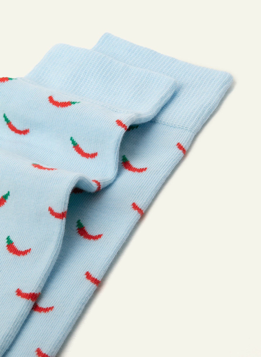 Chaussettes fantaisie Archi Piquant Ciel - vue 5 - Archiduchesse