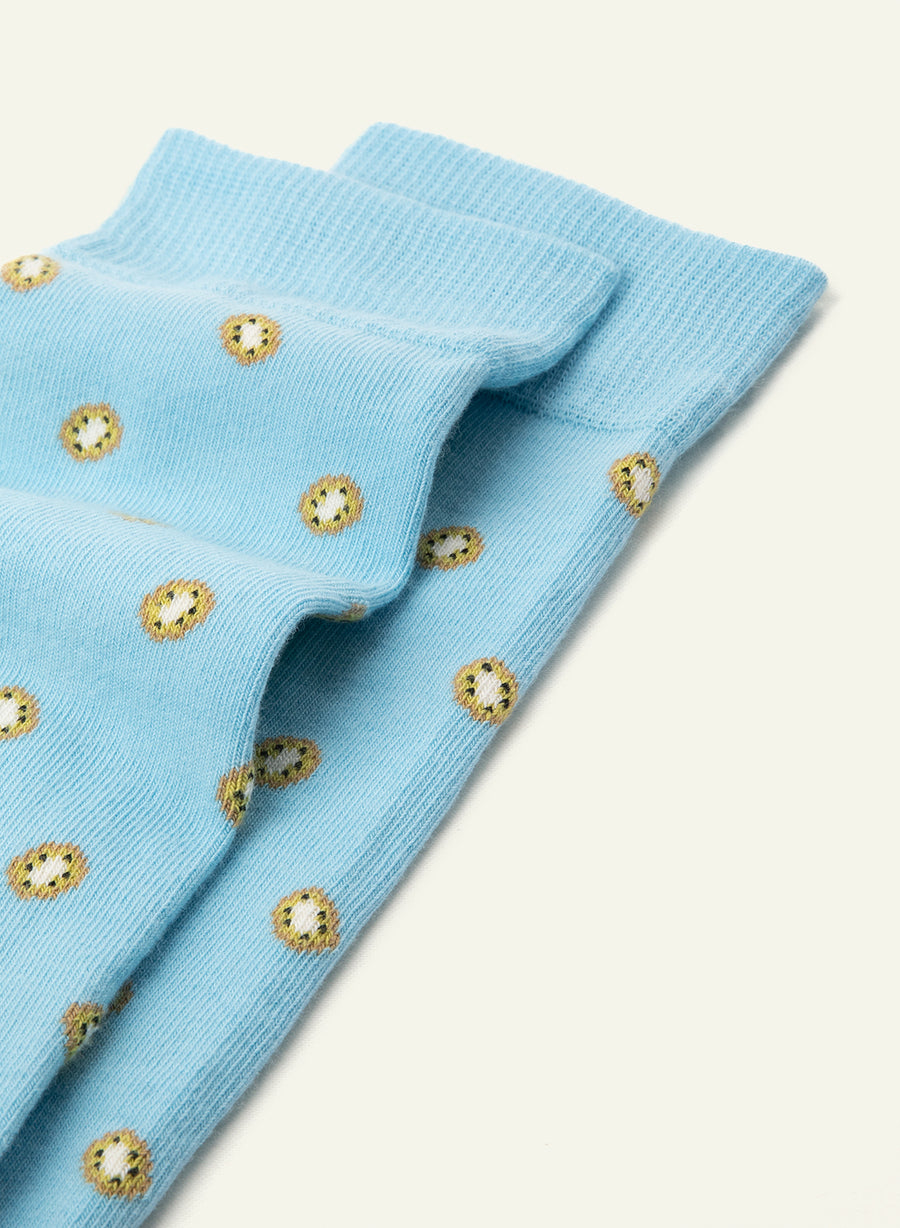 Chaussettes fantaisie Kiwi Twist Ciel - vue 5 - Archiduchesse