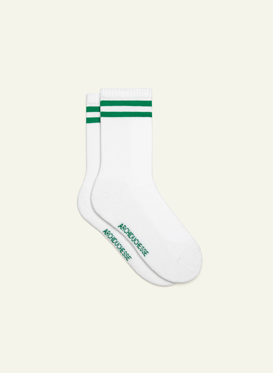 Chaussettes bouclette Archi-Sportif Vert - vue 2 - Archiduchesse