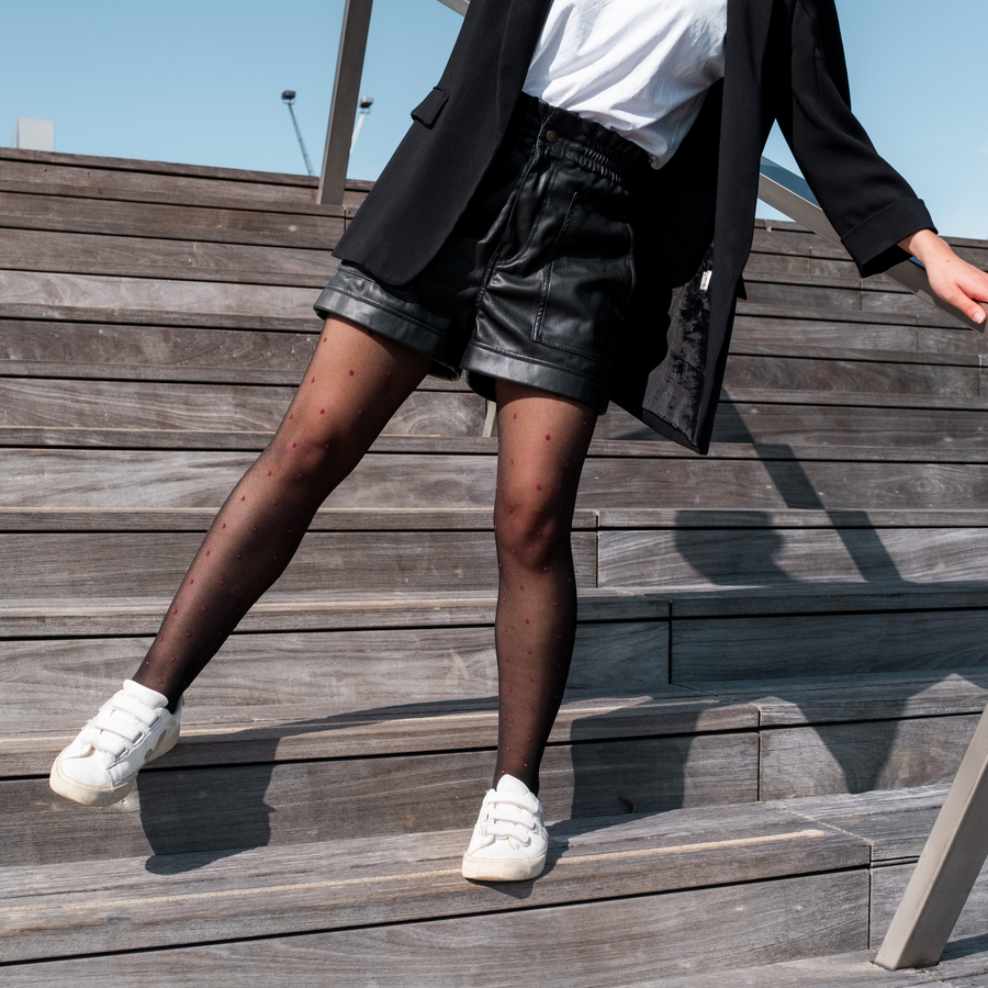 Recycled Burgundy Plumetis