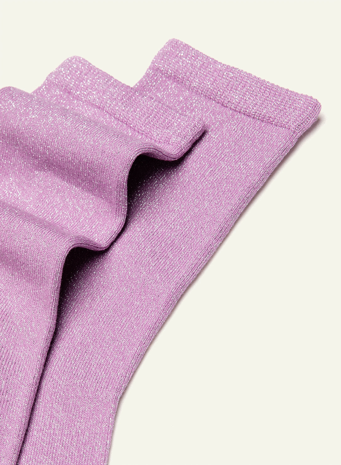 Lurex Pailletée Lilas - Made in France - 4