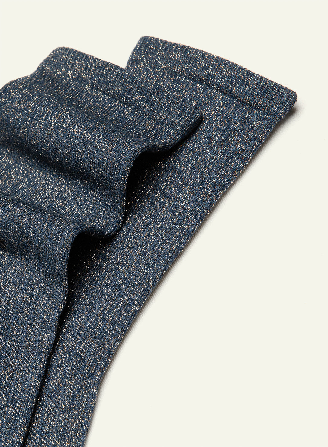 Chaussettes pailletées Pailletée Bleu Bergère - vue 4 - Archiduchesse