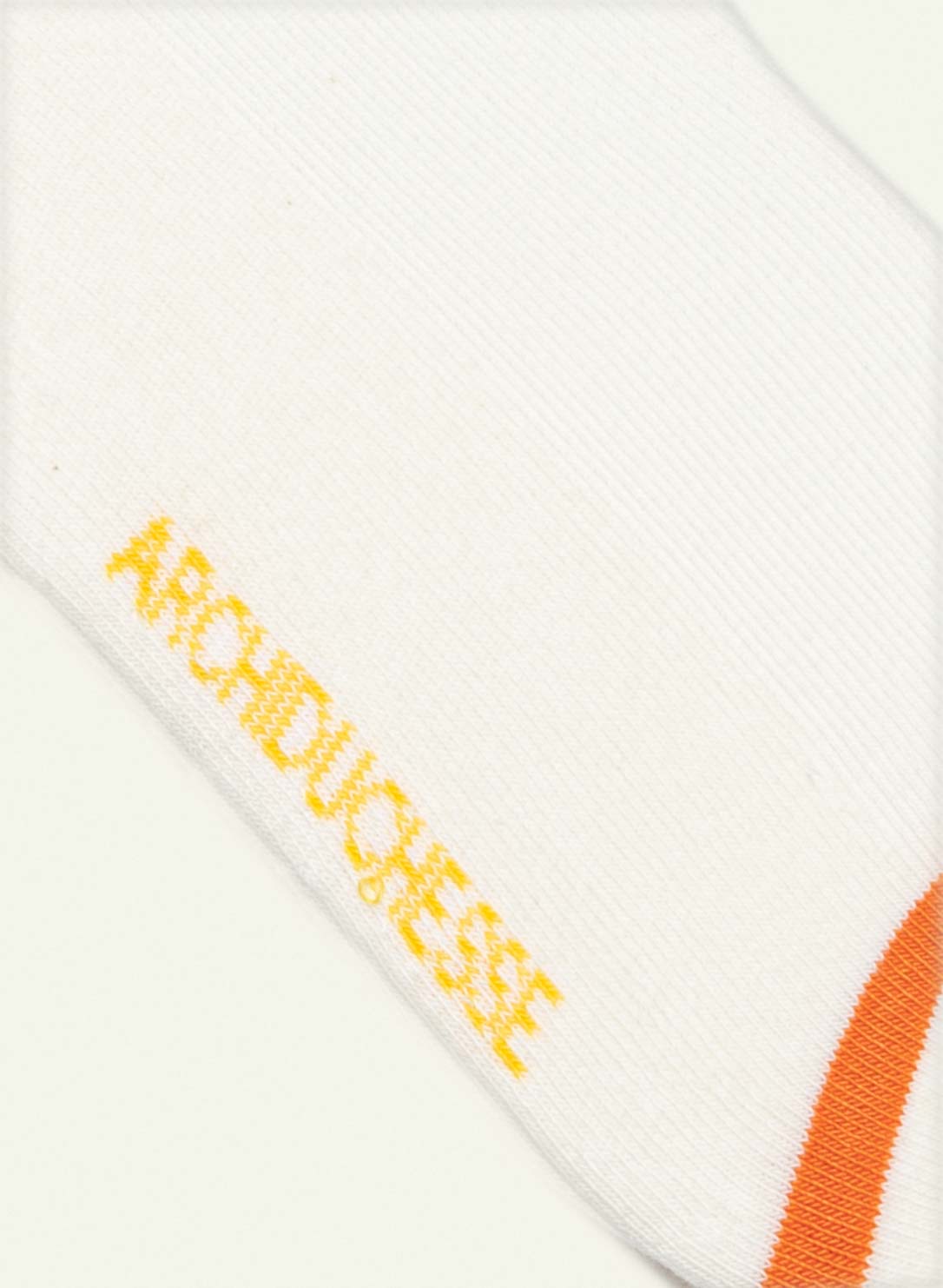 Bouclette Bouclette rayée orange et jaune - Made in France - 4