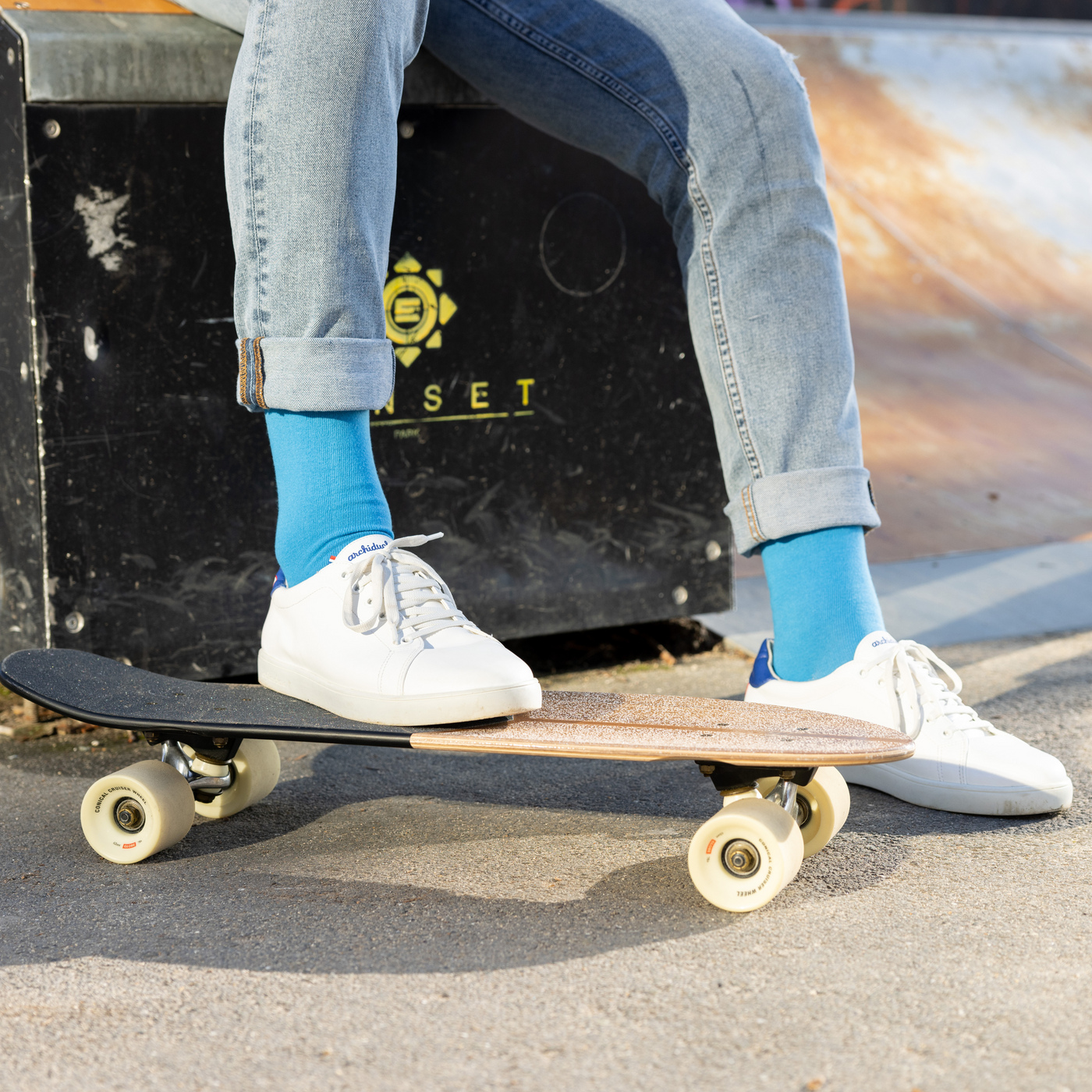 De Ville Turquoise blue - Made in France - 6