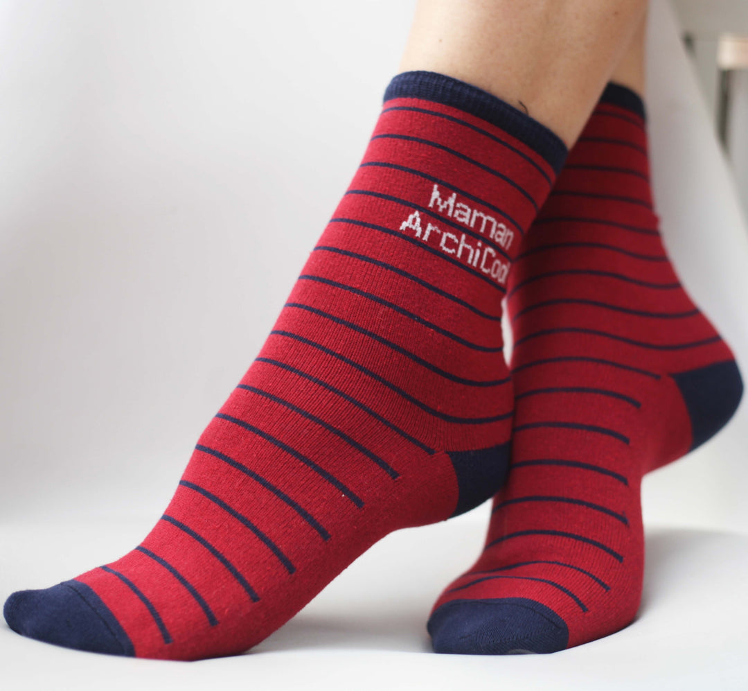 Chaussettes Unisexe « Maître Du Bricolage » – Modèle Outils Et Quincaillerie, Pour Hommes Et Femmes, Tailles 39-42