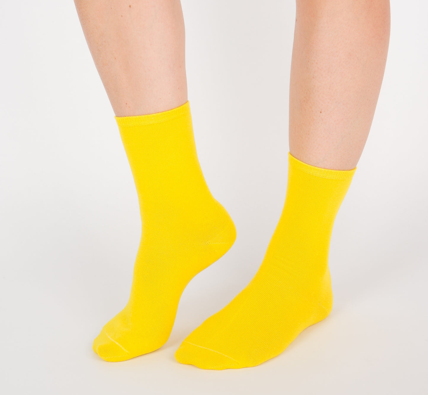 Chaussettes courtes Jaune Lemon - vue 7 - Archiduchesse