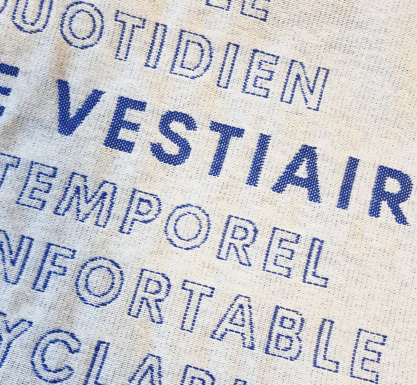 Vestiaire Raisonné Le Cabas Raisonné - Made in France - 2