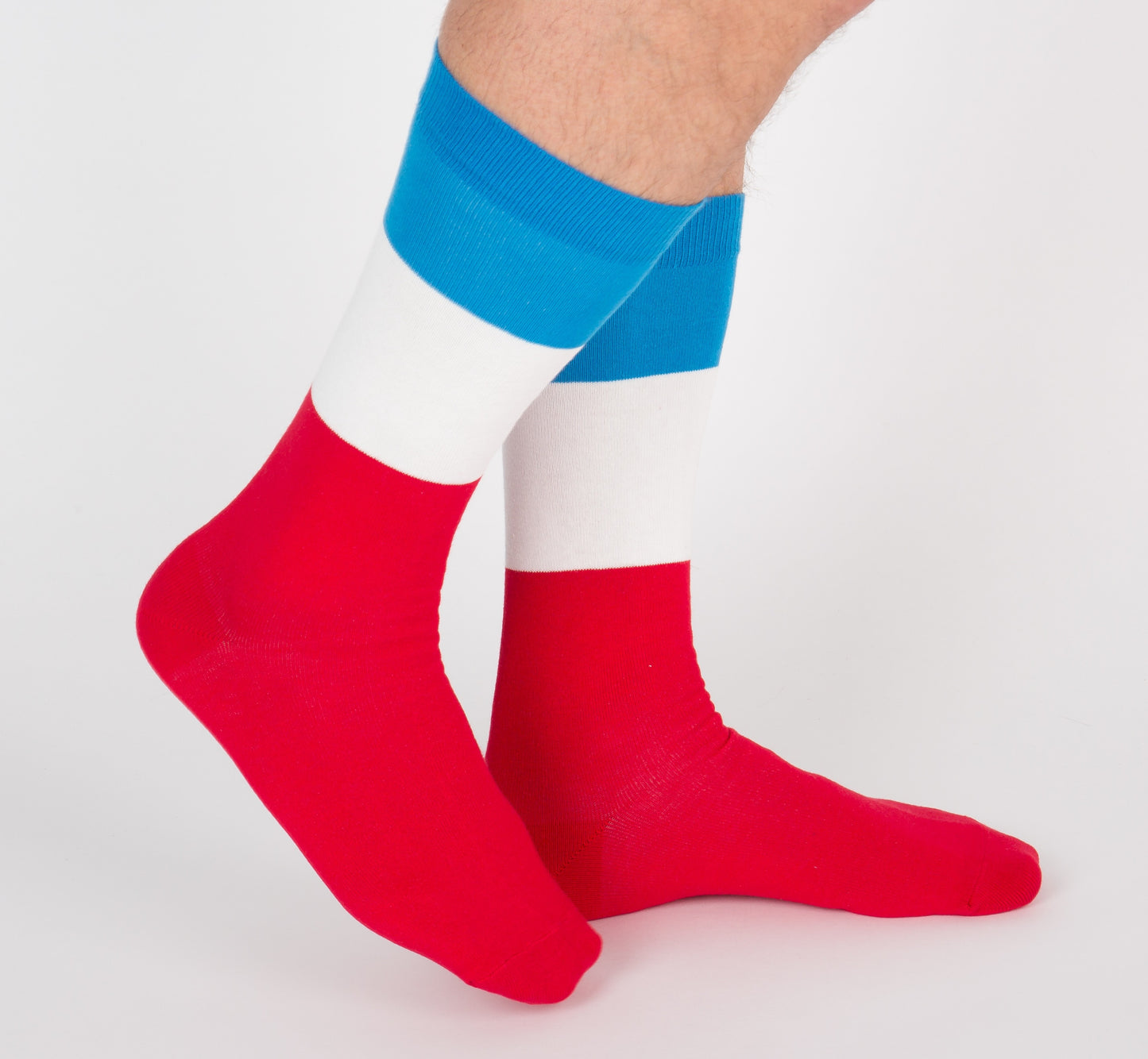 Chaussettes fantaisie hautes Sacré français - vue 3 - Archiduchesse