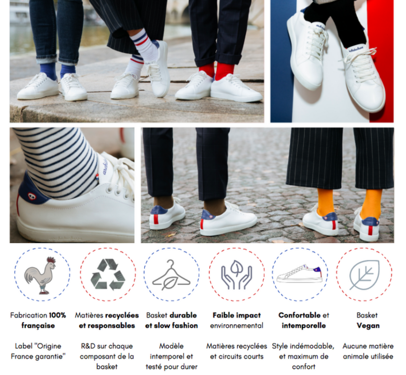 Vestiaire Raisonné Zapatillas Razonadas - Made in France - 9