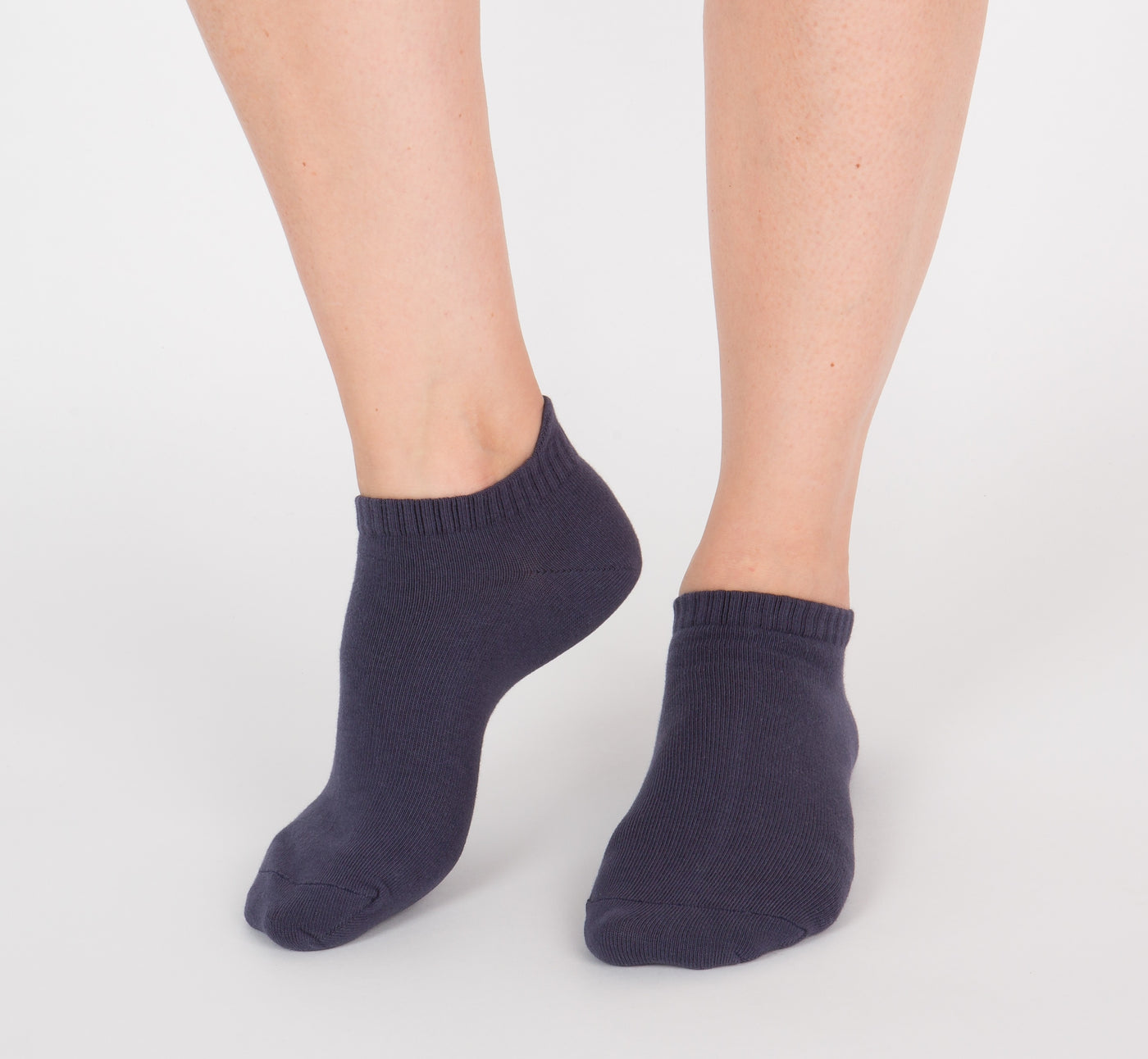 Socquette Navy blue - Made in France - 4